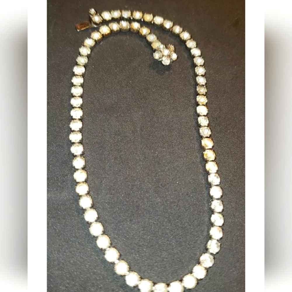 RARE FRED A BLOCK STERLING SILVER AND STONE NECKLACE